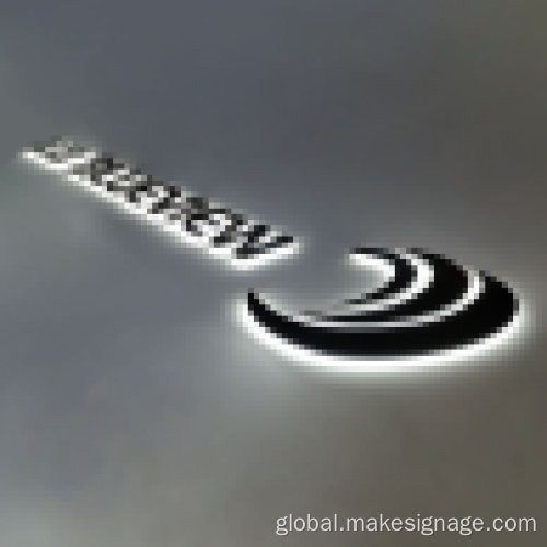Backlit Acrylic Letter Signs Backlit LED Channel Letter Sign Manufactory